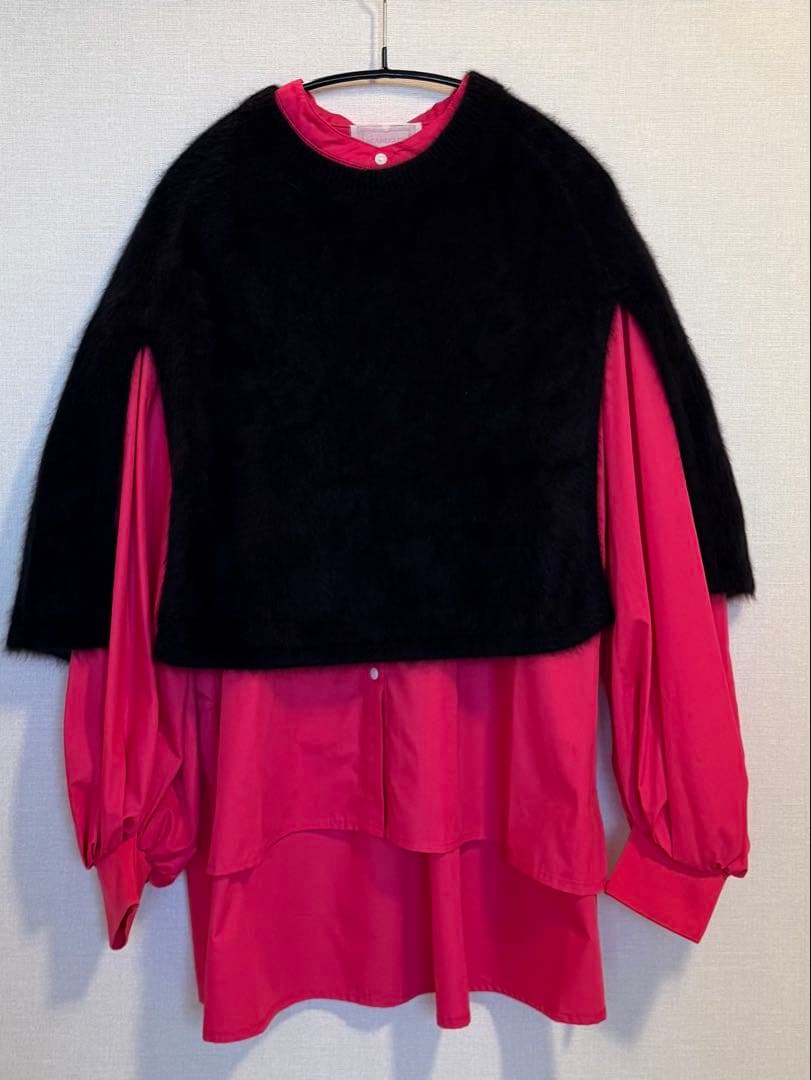 最終お値下げ☆BEARDSLEY「ポンチョ」と「シャツ」のセット