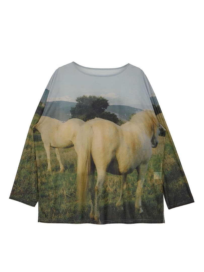 Silvia Conde OlivánxAmeri SHEER TOP