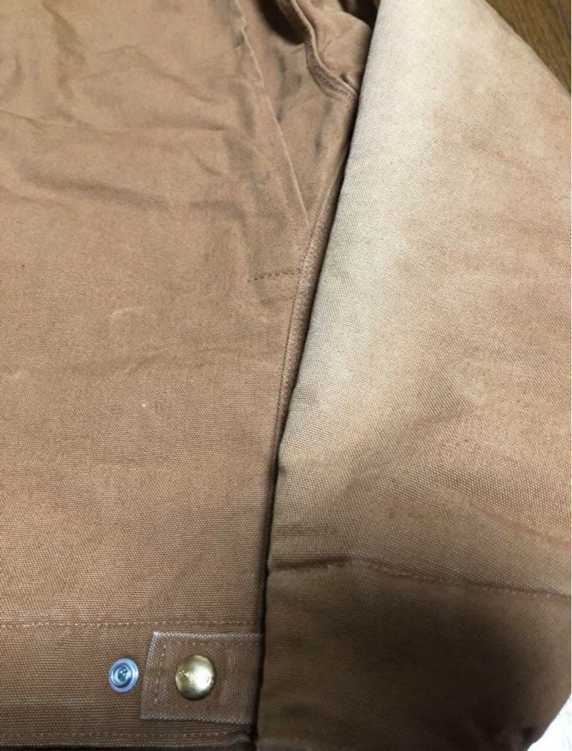 ◆希少サイズS◆USA製 ダック デトロイトジャケット ◆カーハート ブラウン茶