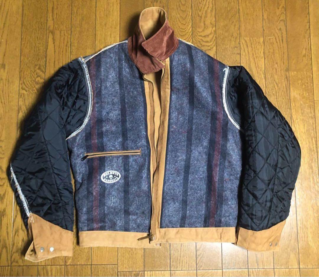 ◆希少サイズS◆USA製 ダック デトロイトジャケット ◆カーハート ブラウン茶