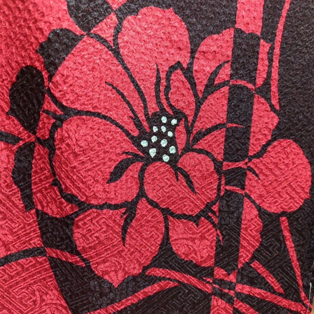 新品未使用！振袖フルセット・成人式・総絞り・大輪花模様・金彩加工・モダン