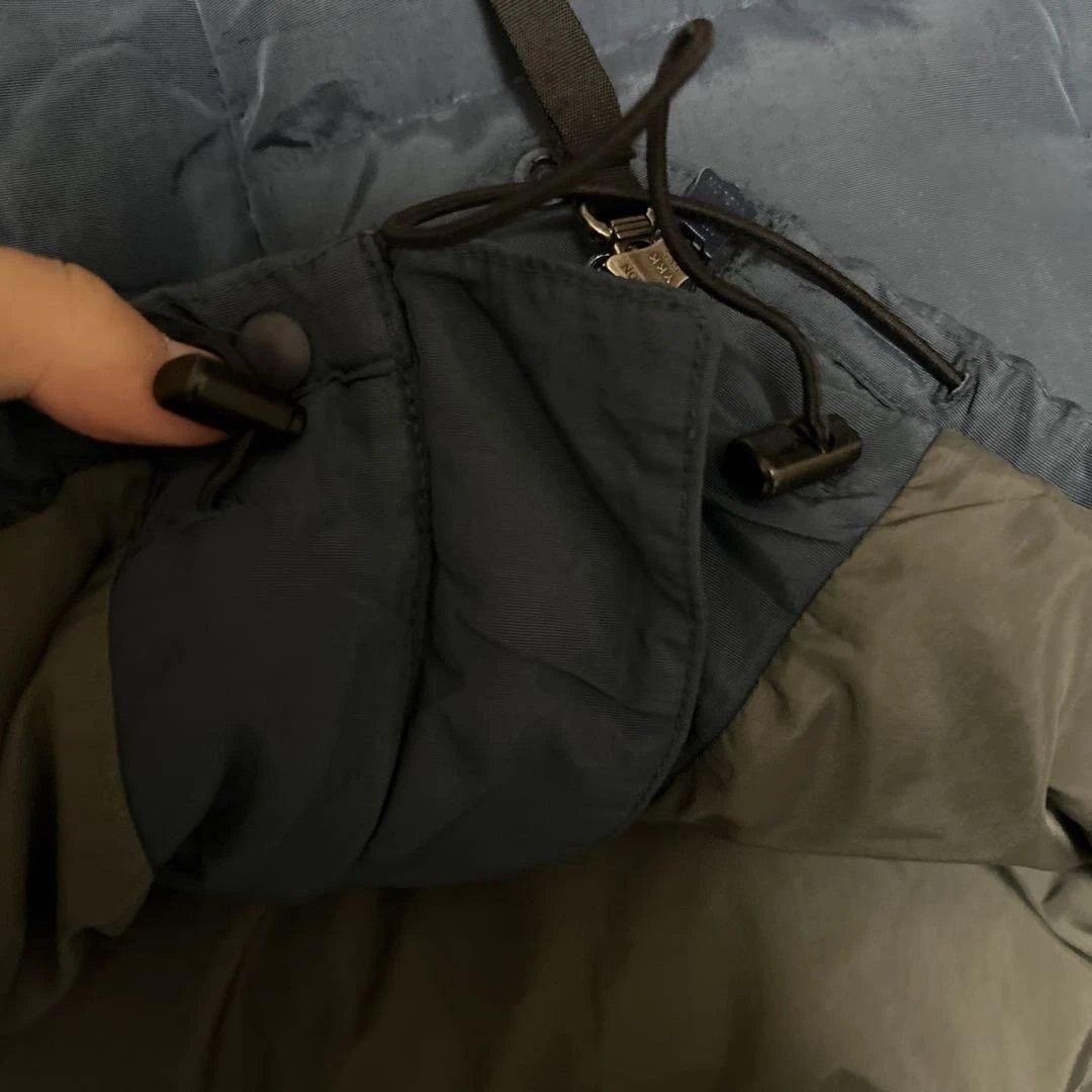 90s 旧タグ mont-bell ダウンジャケット XL ネイビー