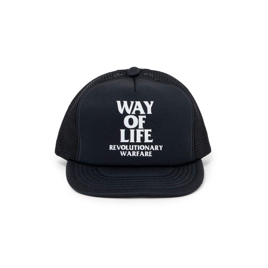 RATS WAY OF LIFE MESH CAP 新品未使用 25ss 黒