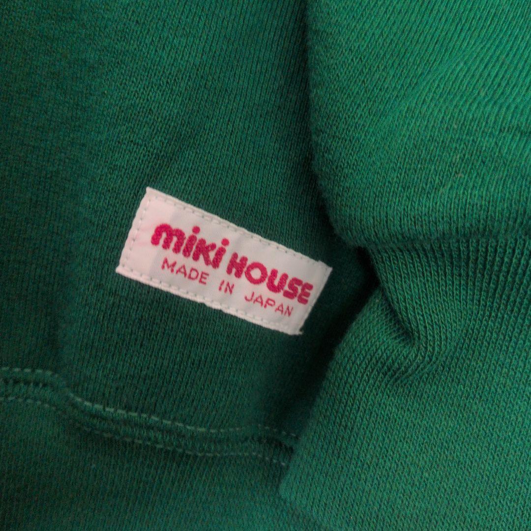 希少　90s MIKI HOUSE ミキハウス アーチロゴ スウェット　メンズМ