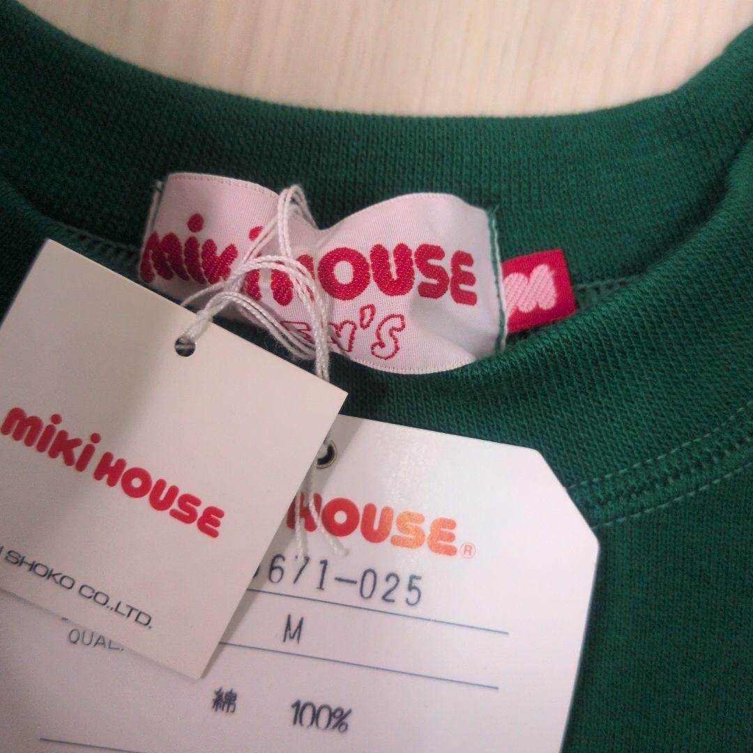 希少　90s MIKI HOUSE ミキハウス アーチロゴ スウェット　メンズМ