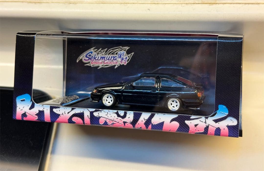 1/64 TRD 風 トヨタAE86 Levin 改 Work CR01