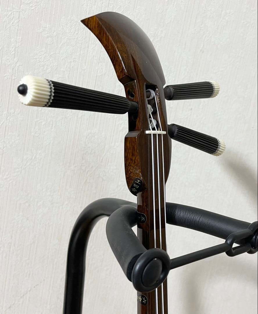 沖縄三線 本皮 極美品 蛇皮 和楽器 民謡 スンチーイエロー