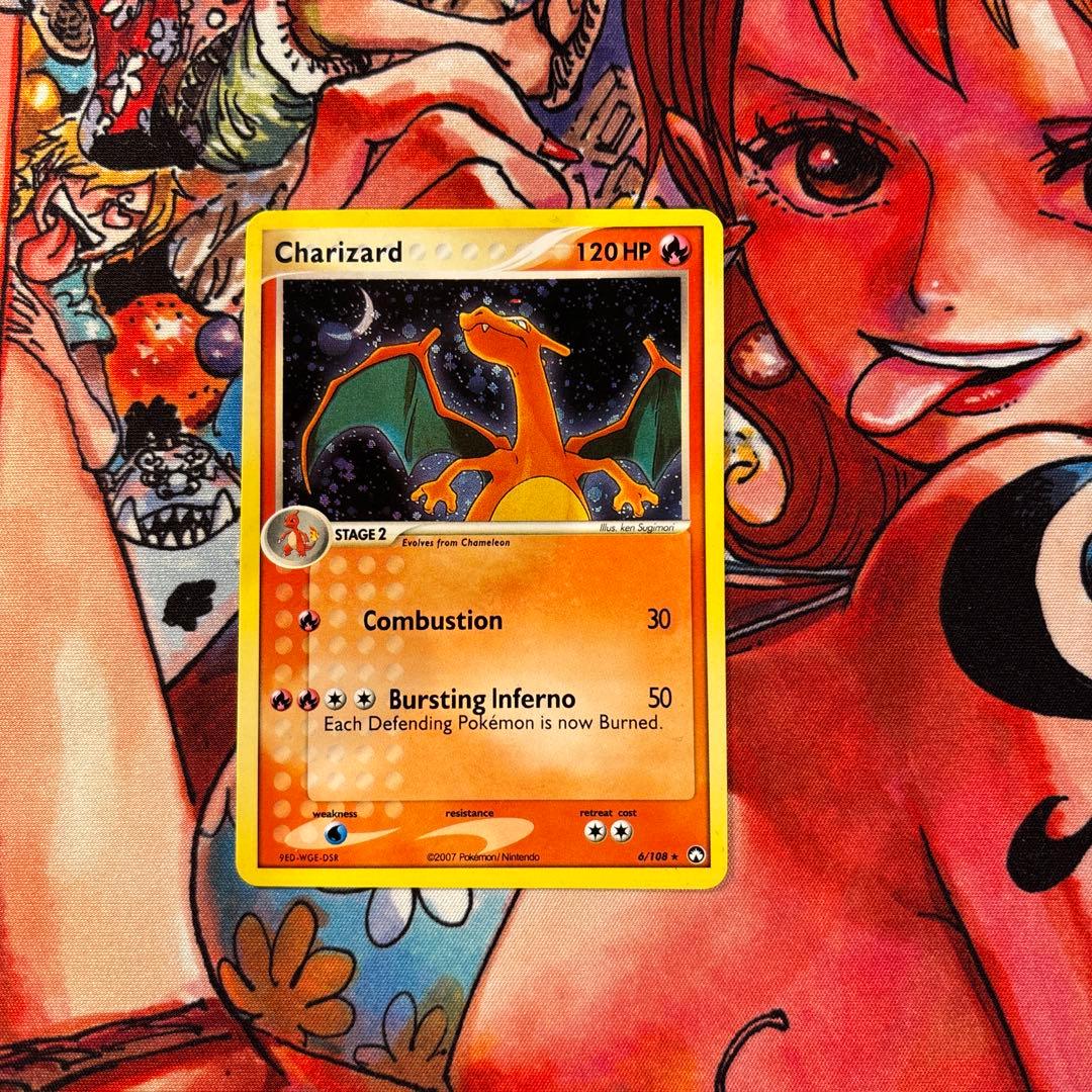 ポケモンカード リザードン ホロ 6/108 英語版 海外 Charizard