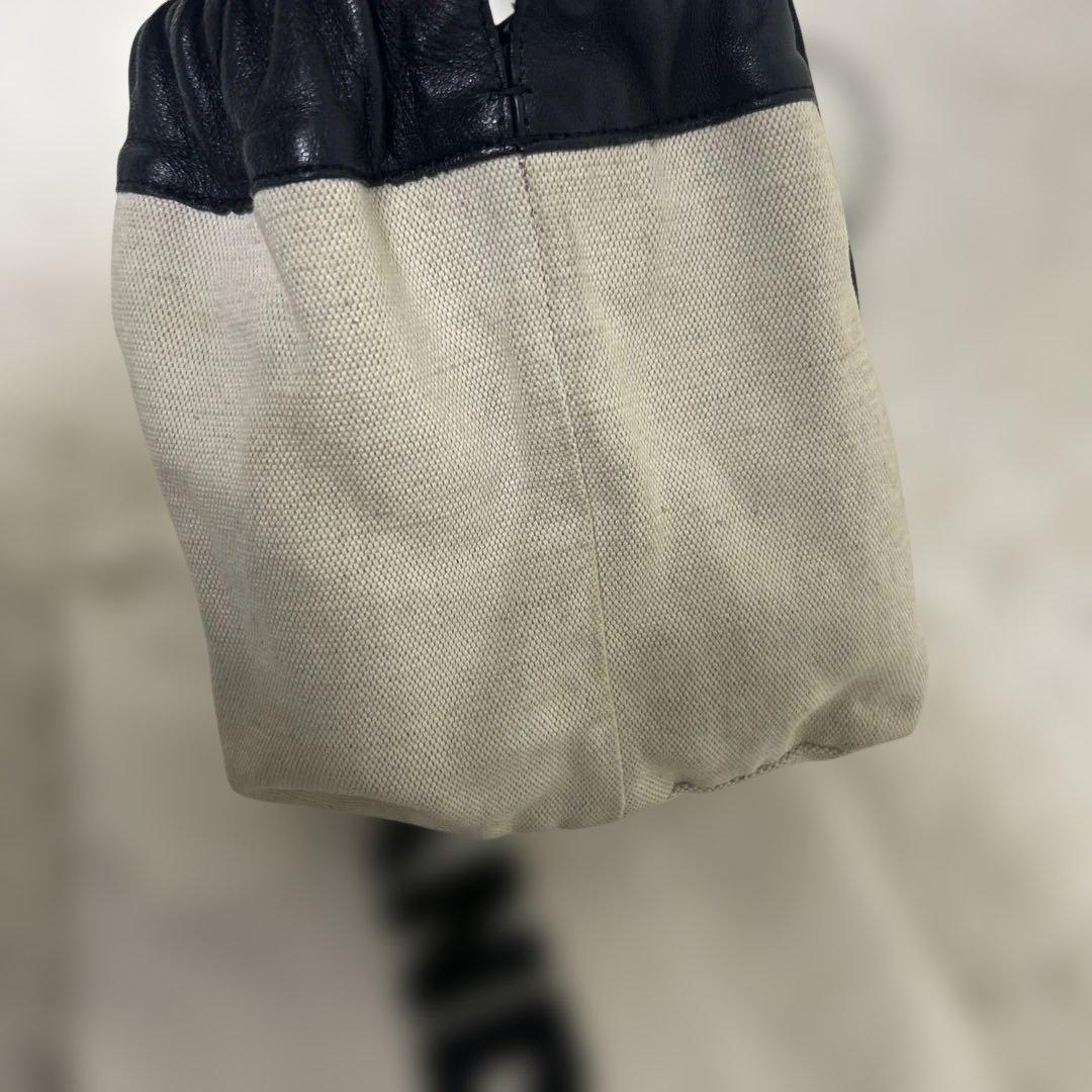 【良品】Jil sander ジルサンダー レザーショルダーバッグ　リバーシブル