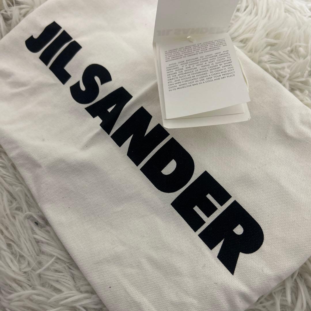 【良品】Jil sander ジルサンダー レザーショルダーバッグ　リバーシブル