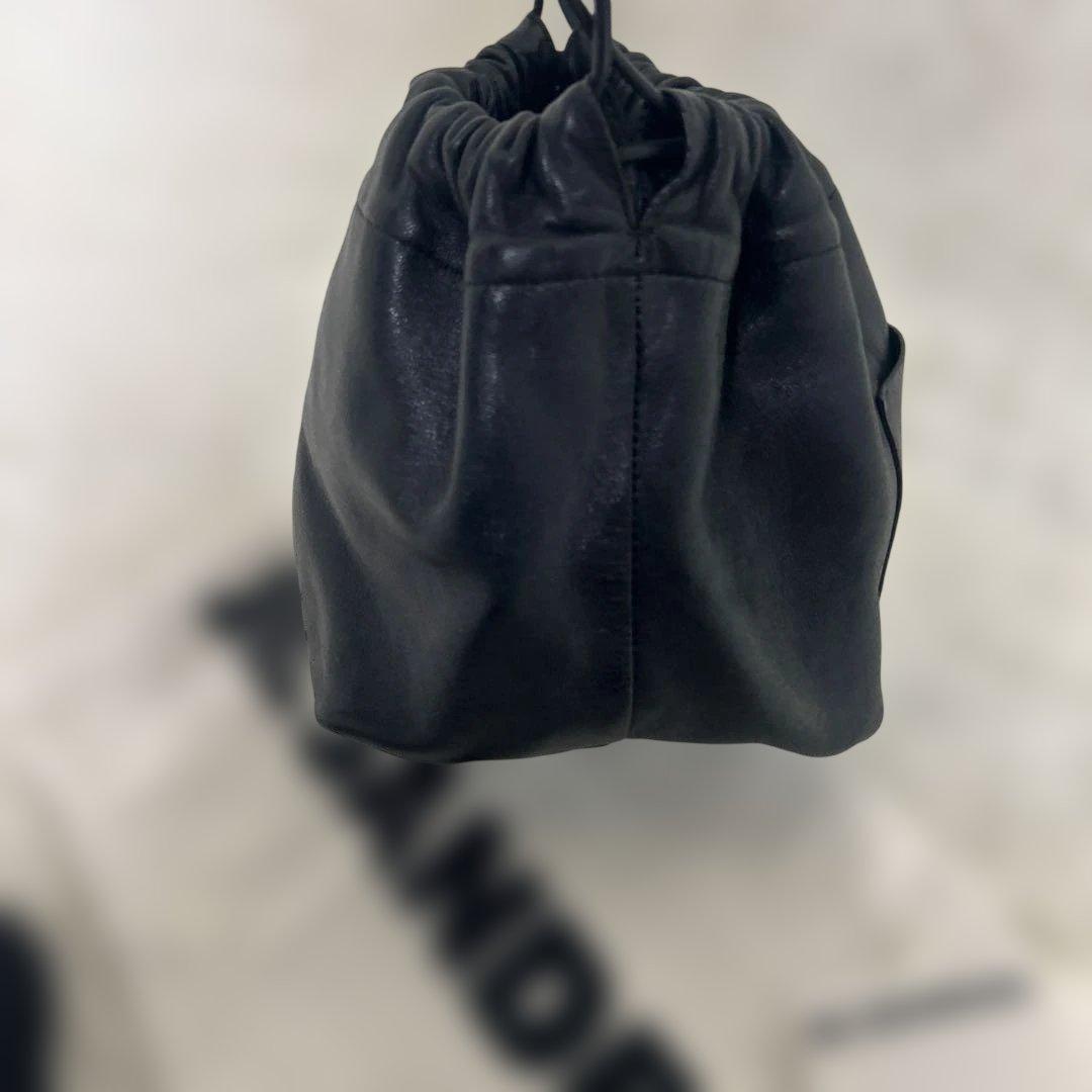 【良品】Jil sander ジルサンダー レザーショルダーバッグ　リバーシブル