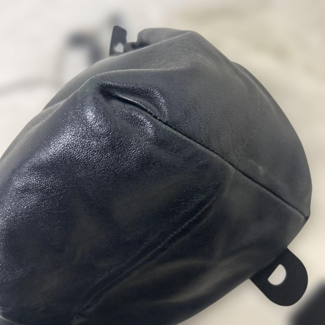 【良品】Jil sander ジルサンダー レザーショルダーバッグ　リバーシブル