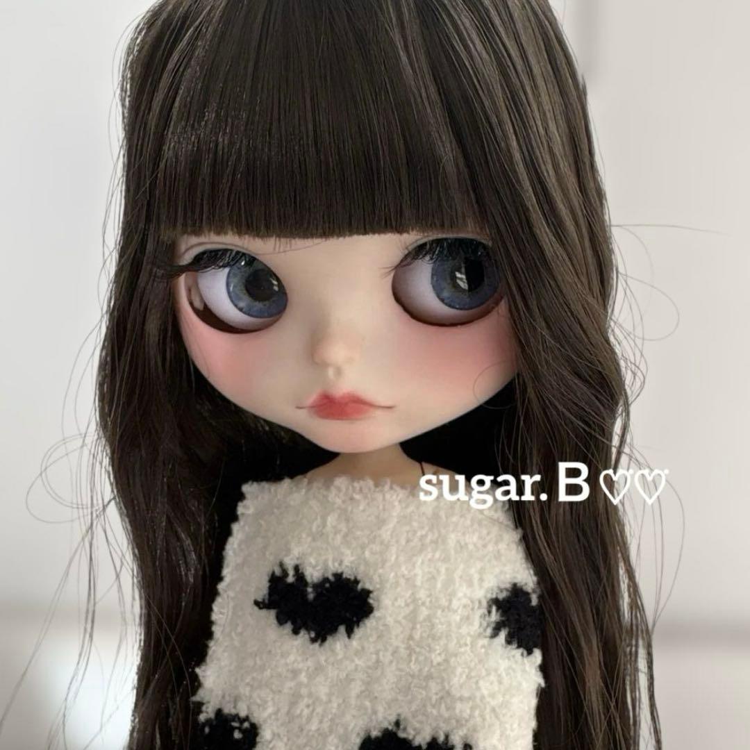 ☆☆けんちゃん☆☆♡アイシードールカスタム❤︎チョコレートブラウン❤︎