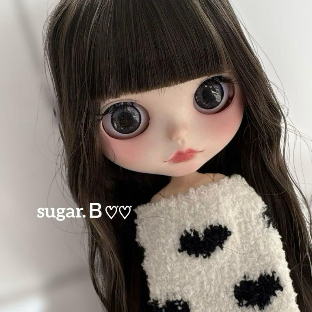 ☆☆けんちゃん☆☆♡アイシードールカスタム❤︎チョコレートブラウン❤︎