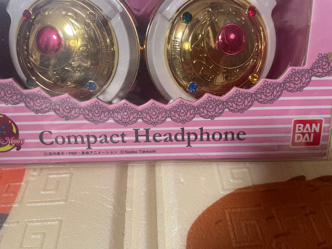 美少女戦士セーラームーン コンパクトステレオヘッドフォン　変身ブローチ