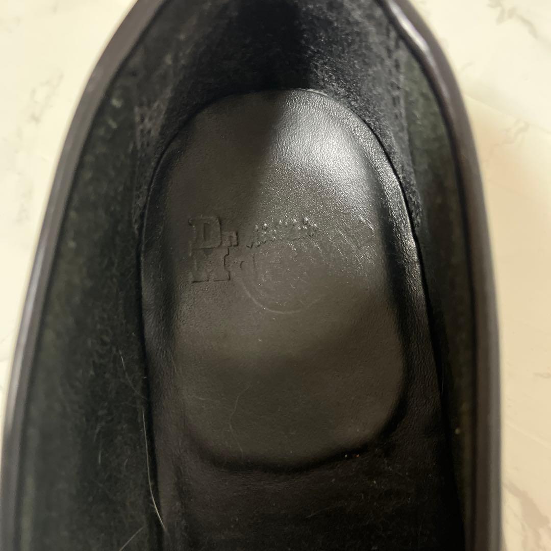 Dr.Martensブラックフリンジローファー