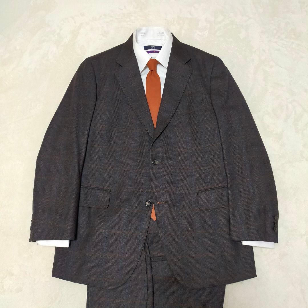 美品　英国製生地　J.PRESS PRESTIGE 　ブラウン系　スーツ