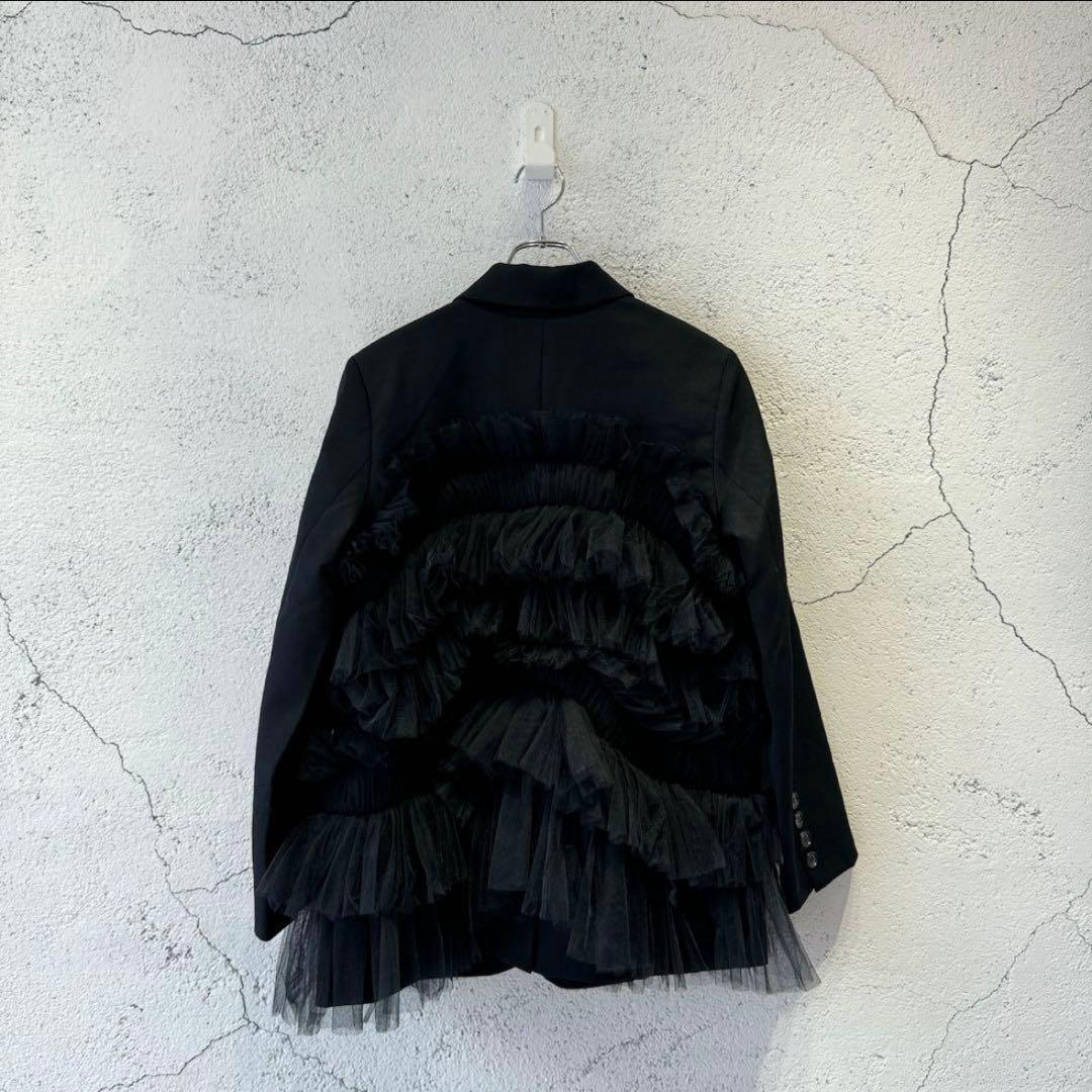 VIVIANO 24AW Gathered Tulle Blazer ジャケット