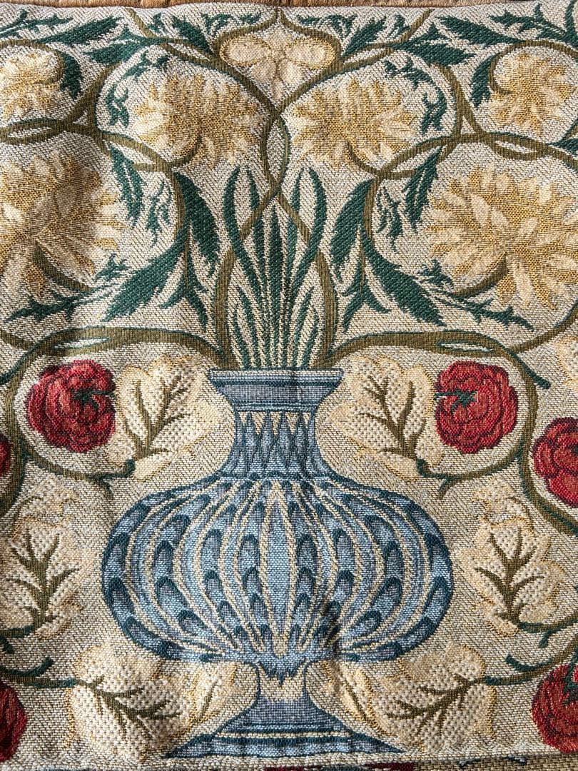 フレミッシュ織り　フレミッシュ　タペストリー　クッションカバー　2枚