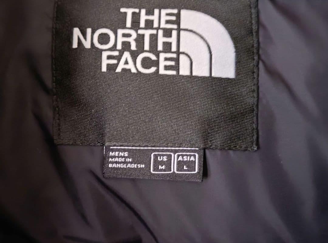 THE NORTH FACE ブラック ヌプシダウンジャケット L