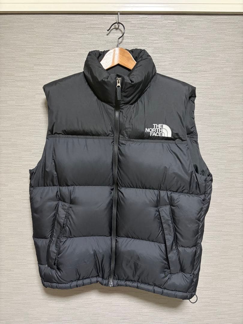 THE NORTH FACE 黒 ダウン ヌプシベスト