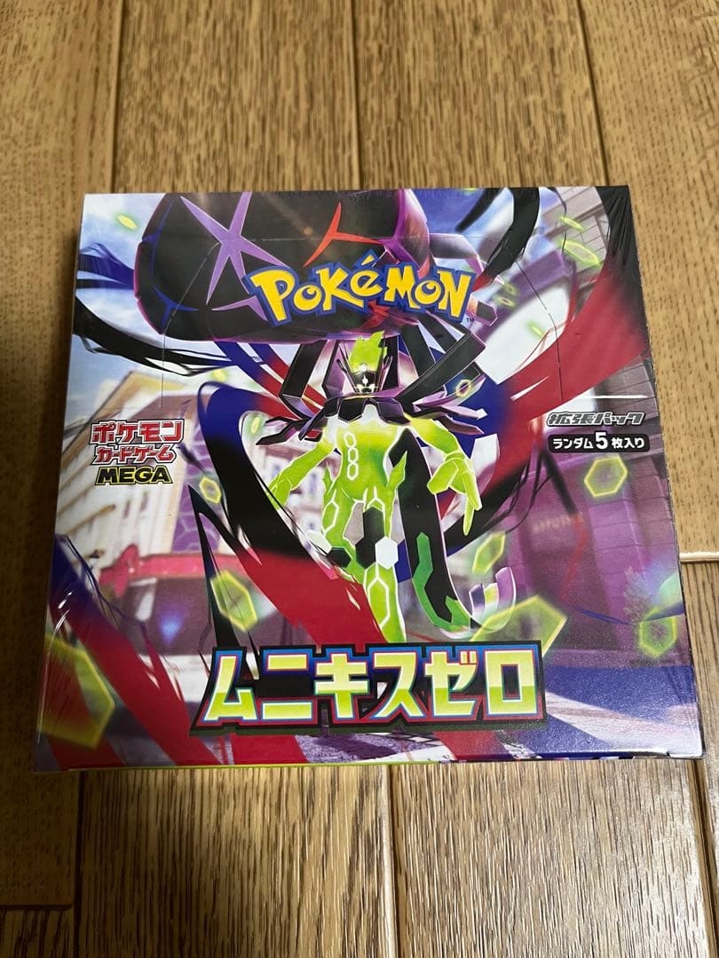 ポケモンカードゲーム　ムニキスゼロ　1BOXシュリンク付