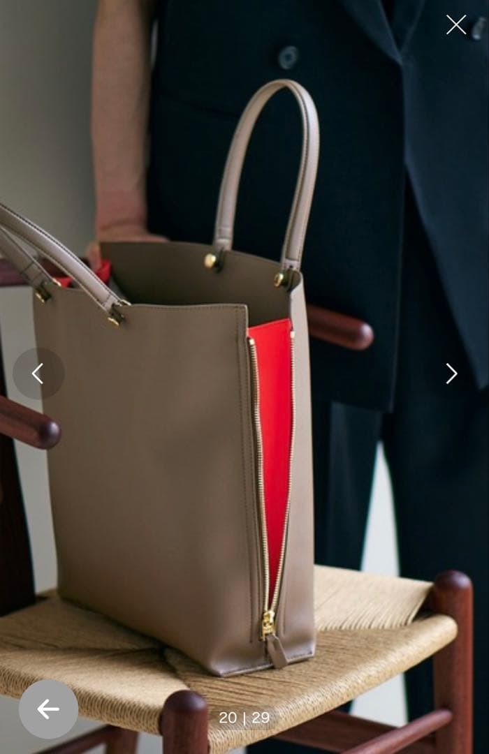 土日限定SALE！ロペエポール(ROPE E'POR)縦型トートバッグA4対応