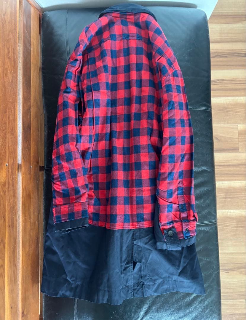 【ほぼ新品】バレンシアガ ドッキング コート オーバーサイズ