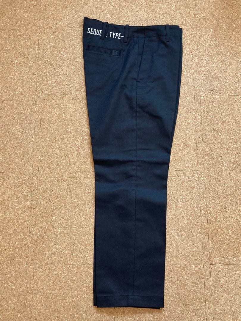 SEQUEL チノパン 初期　type F ブラック　Mサイズ
