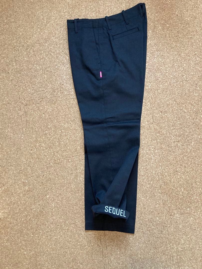 SEQUEL チノパン 初期　type F ブラック　Mサイズ