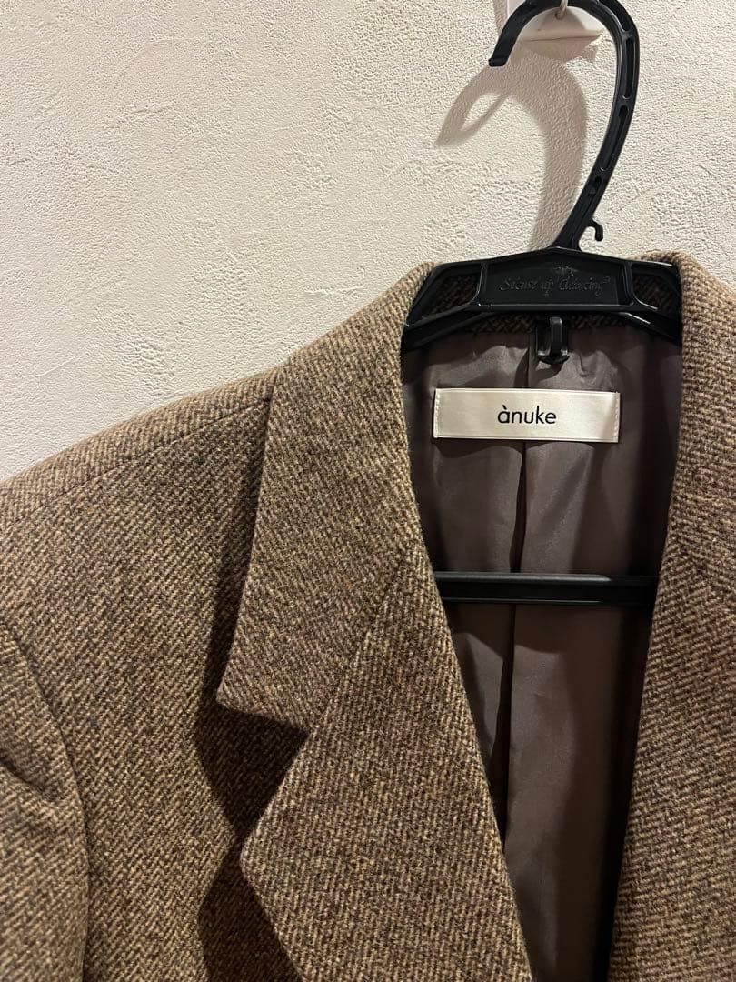 anuke アンヌーク　ヘリンボーン　ジャケット　36 2025新作