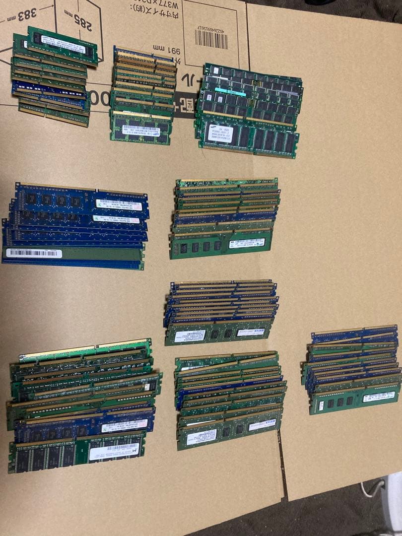 PCメモリ まとめ売り　　pc3など87枚