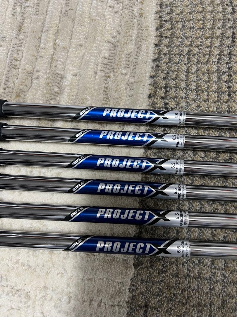 PROJECT X 6.5 シャフト 6本セット 5～P