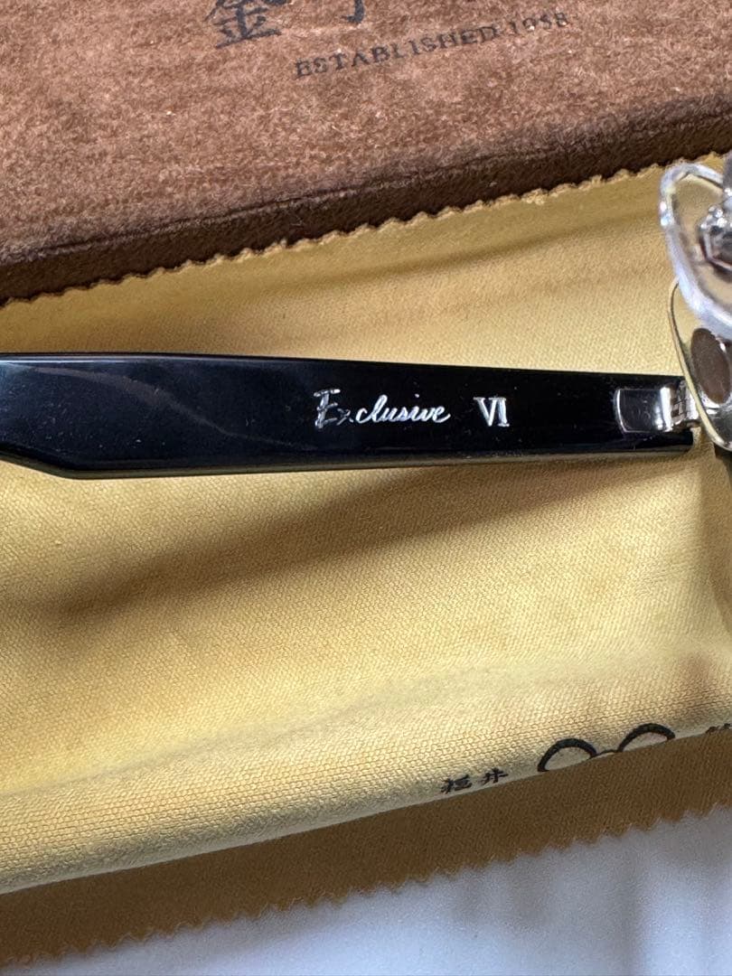 希少入手困難　改変版　泰八郎謹製Exclusive VI メガネ　箱付