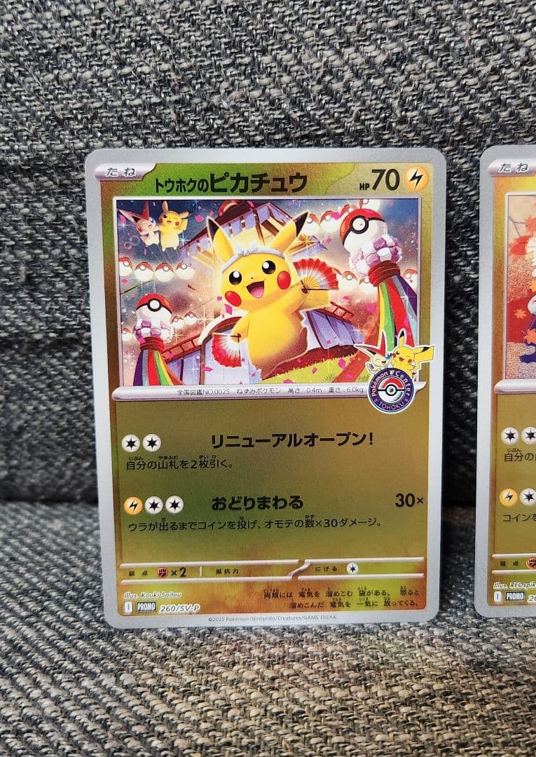 トウホクのピカチュウ+ヒロシマのピカチュウセット!!