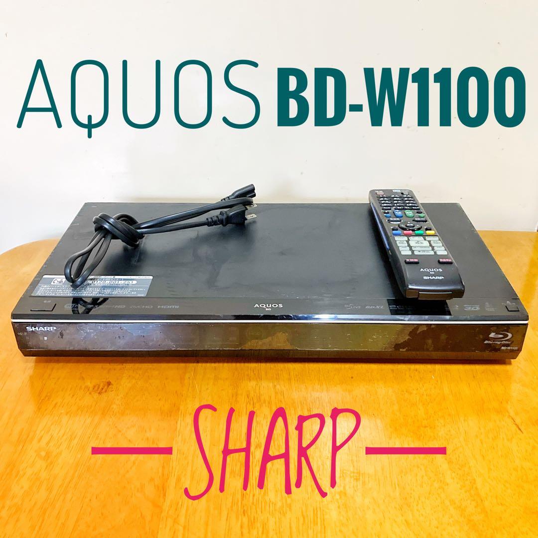 SHARP AQUOS ブルーレイレコーダー HDD 1TB 2チューナー