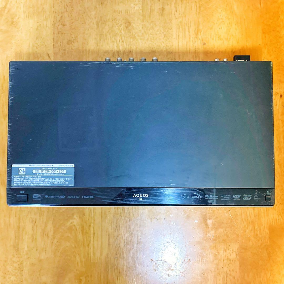 SHARP AQUOS ブルーレイレコーダー HDD 1TB 2チューナー