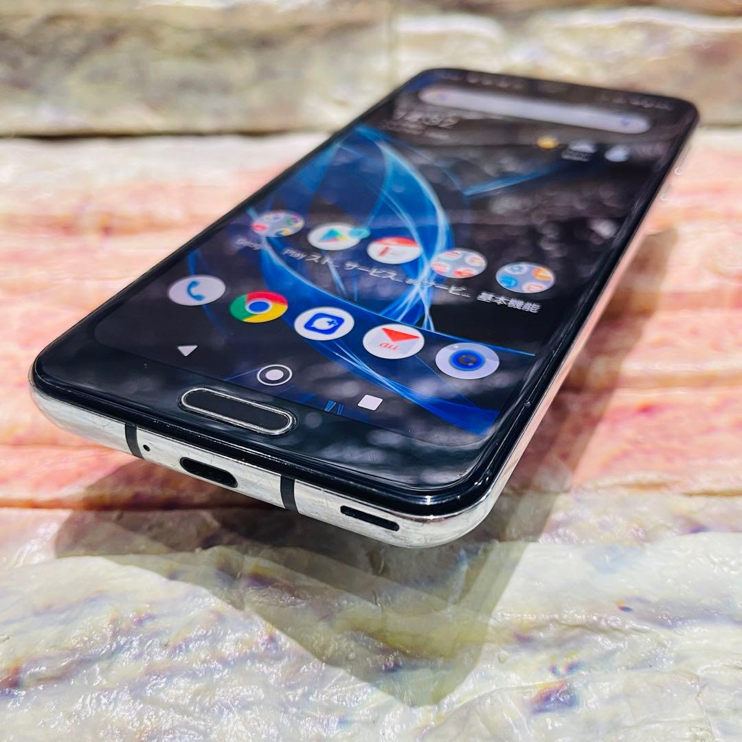 SIMフリー AQUOS R2 64GB プレミアムブラック 電池良好