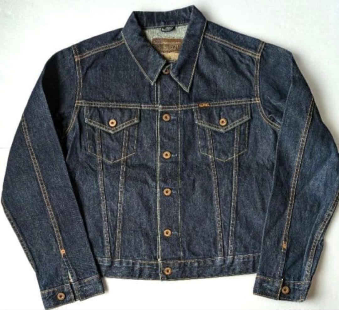 BIG JOHN ビッグジョン 0061　デニムジャケット Gジャン　Lサイズ