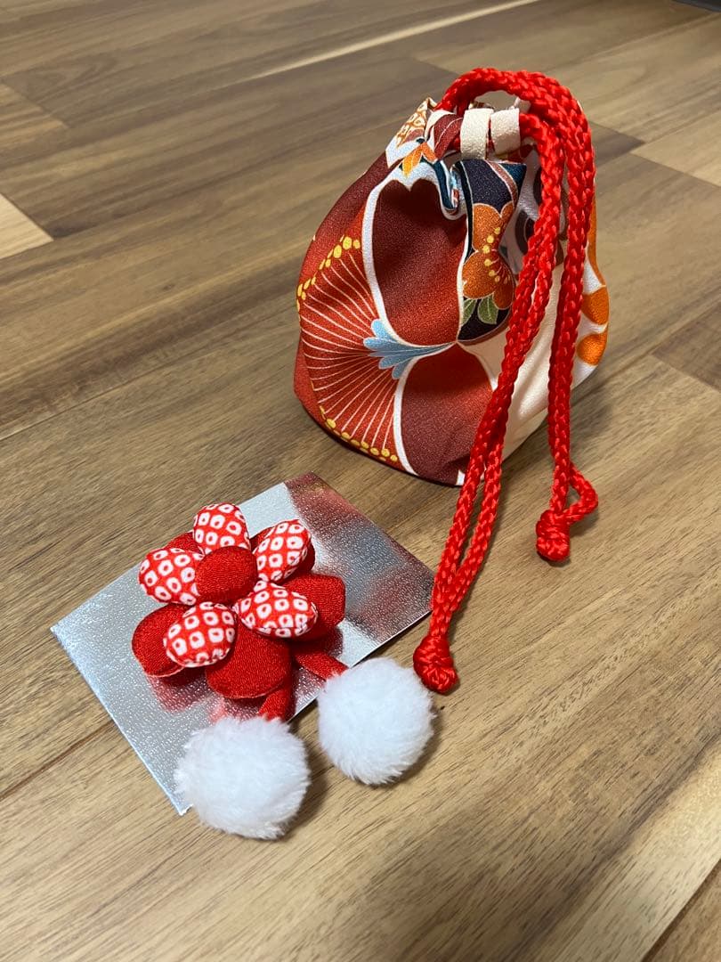 七五三 3歳　女の子　753 着物　MIMATSU 花ひめ　セット　フルセット