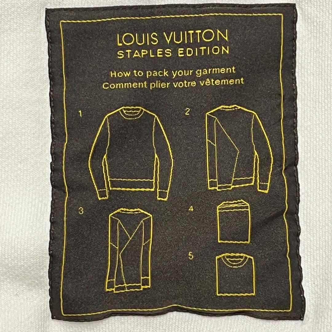 【極美品】 ルイヴィトン インサイドアウト サイズXL スウェット RM192Q