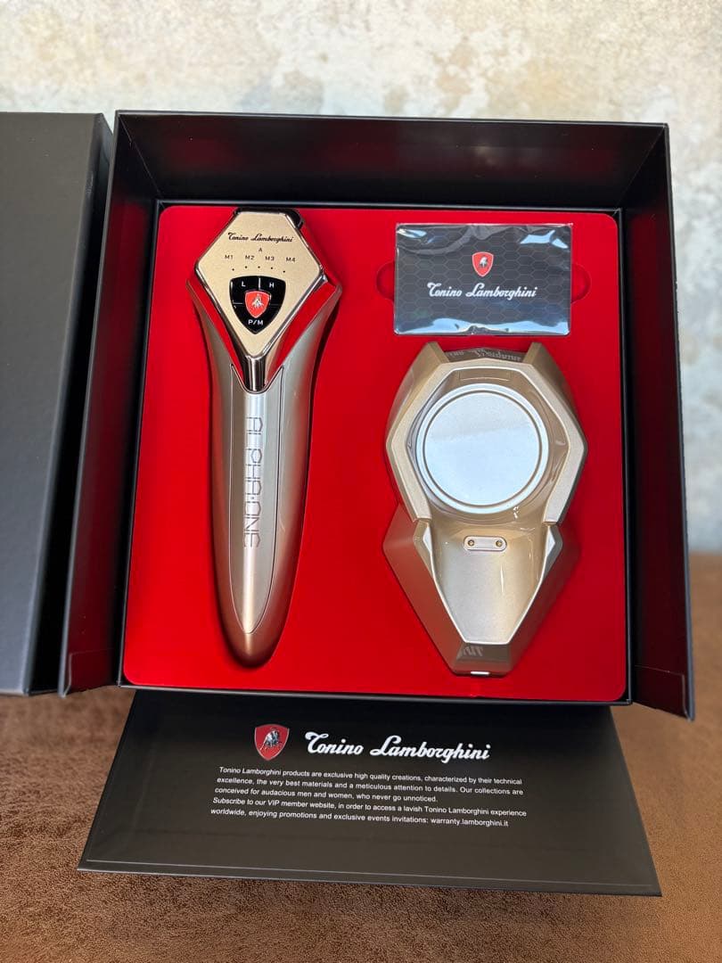 ALPHA ONランボールギーニ美顔器&リファビューティックフィンガーアイロン