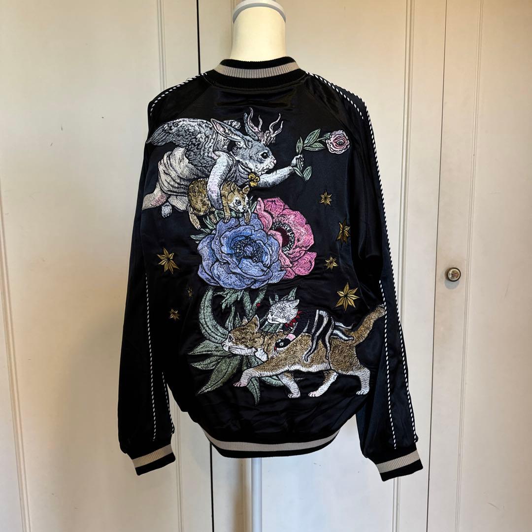 ヒグチユウコ　ボリス雑貨店　スカジャン　月と太陽