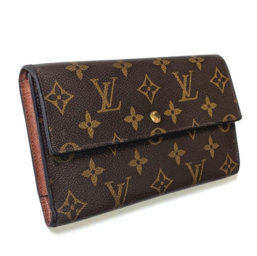 ルイヴィトン モノグラム インターナショナル 三つ折り 長財布 C39