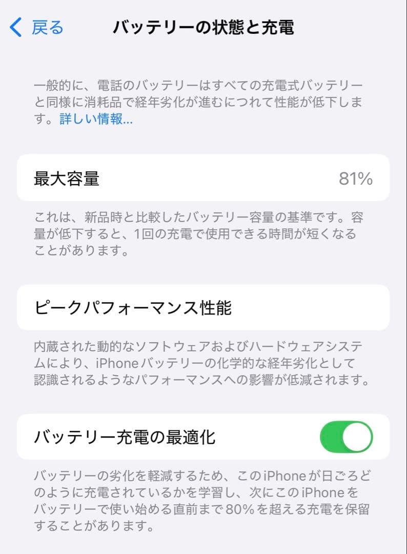 iPhone12Pro 512GB SIMフリー バッテリー81% ケース付き