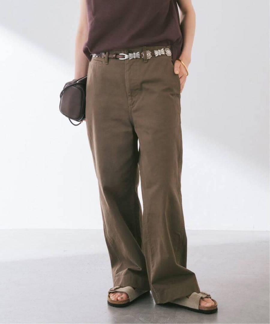FRAMeWORK OVER SIZED CHINO パンツ