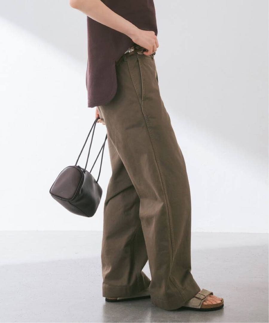 FRAMeWORK OVER SIZED CHINO パンツ