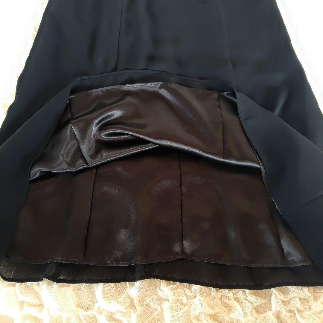 極美品　東京ソワール　13号　Rifanne　ロング丈ワンピース　レース