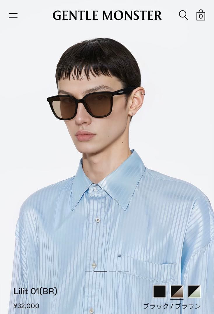 ジェントルモンスター LILIT ブラックレンズ お値下げ交渉⭕️