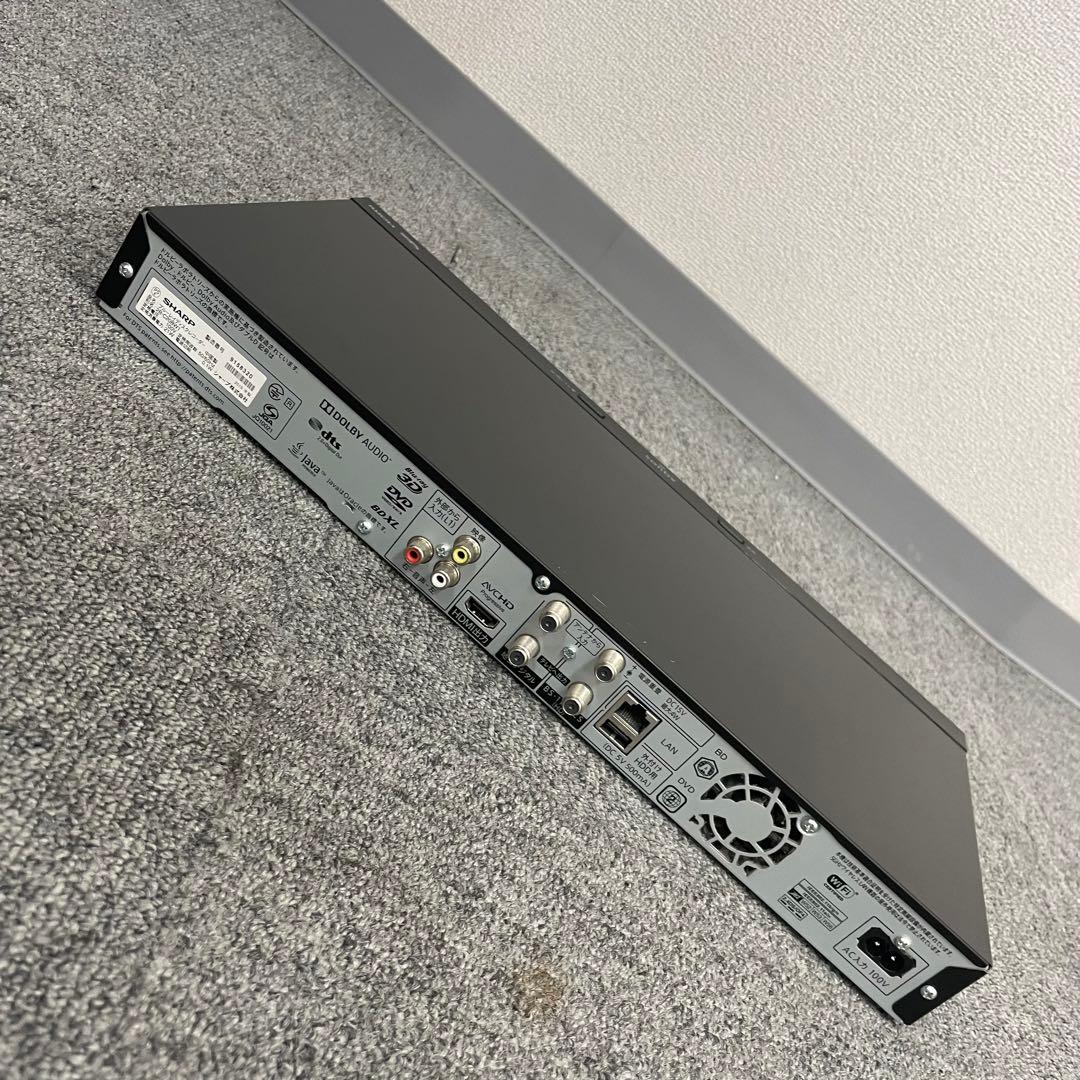 動作品 SHARP 2B-C20BW1 ブルーレイレコーダー 2019年製